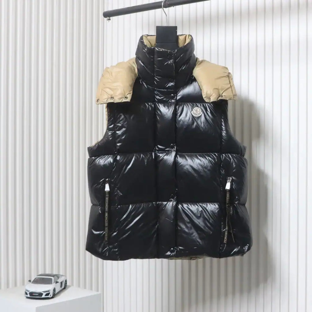 Moncler Luzule Nylon Down Vest Black – MC158