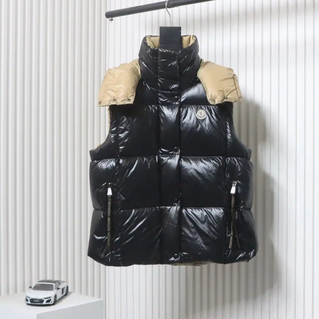 Moncler Luzule Nylon Down Vest Black – MC158