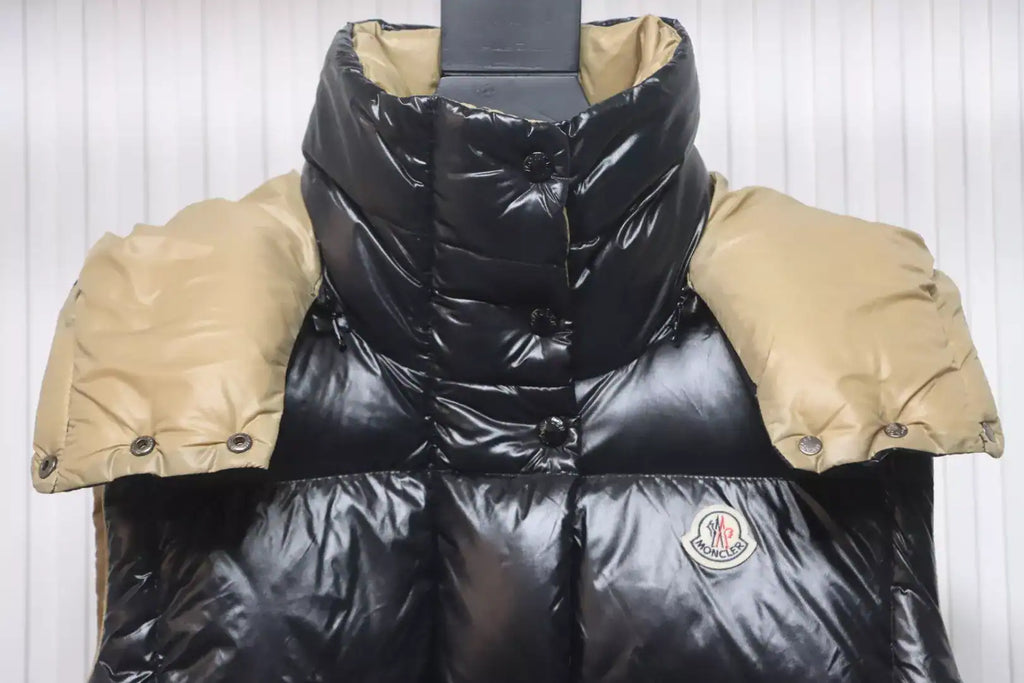 Moncler Luzule Nylon Down Vest Black – MC158