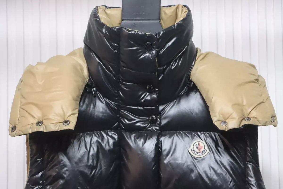 Moncler Luzule Nylon Down Vest Black – MC158