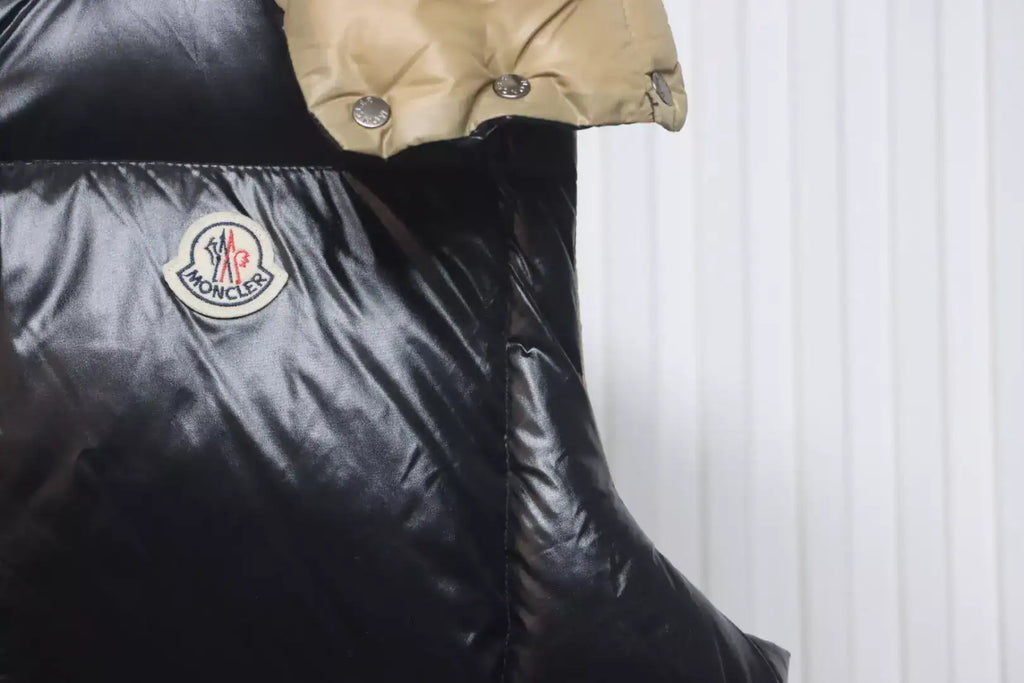 Moncler Luzule Nylon Down Vest Black – MC158