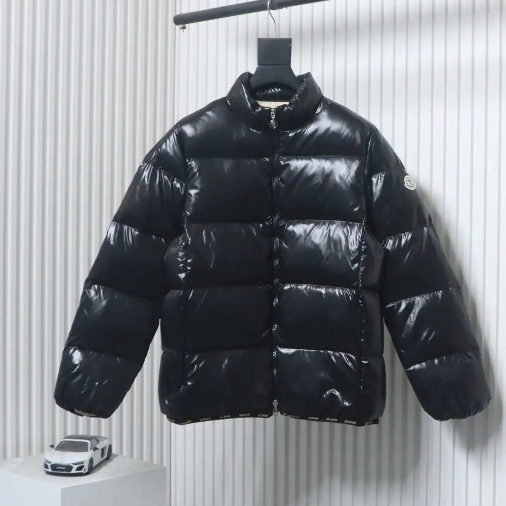 Moncler Maya Lacquered Down Jacket Black – MC156