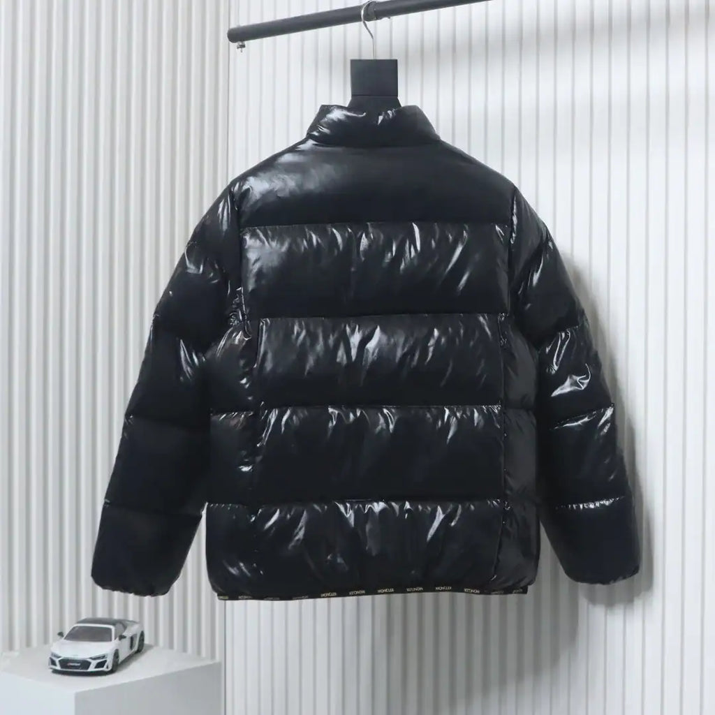 Moncler Maya Lacquered Down Jacket Black – MC156