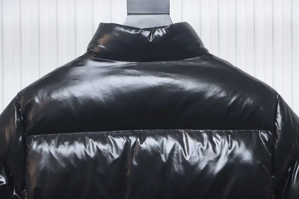 Moncler Maya Lacquered Down Jacket Black – MC156