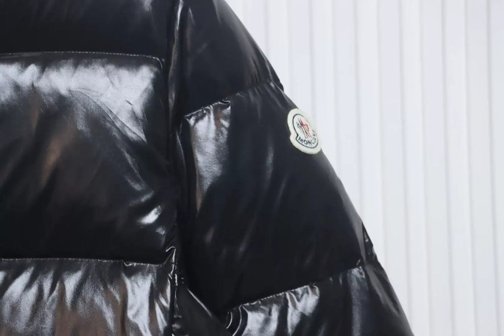 Moncler Maya Lacquered Down Jacket Black – MC156