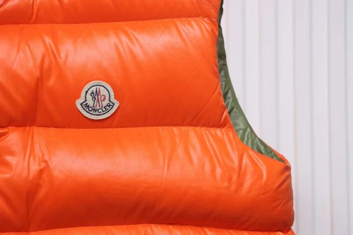 Moncler Tibb Down vest Bright Orange – MC155