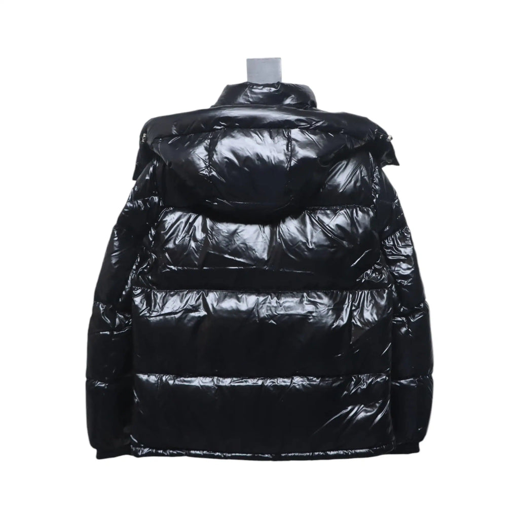 Moncler Tricolor Web Down Jacket Black – MC159