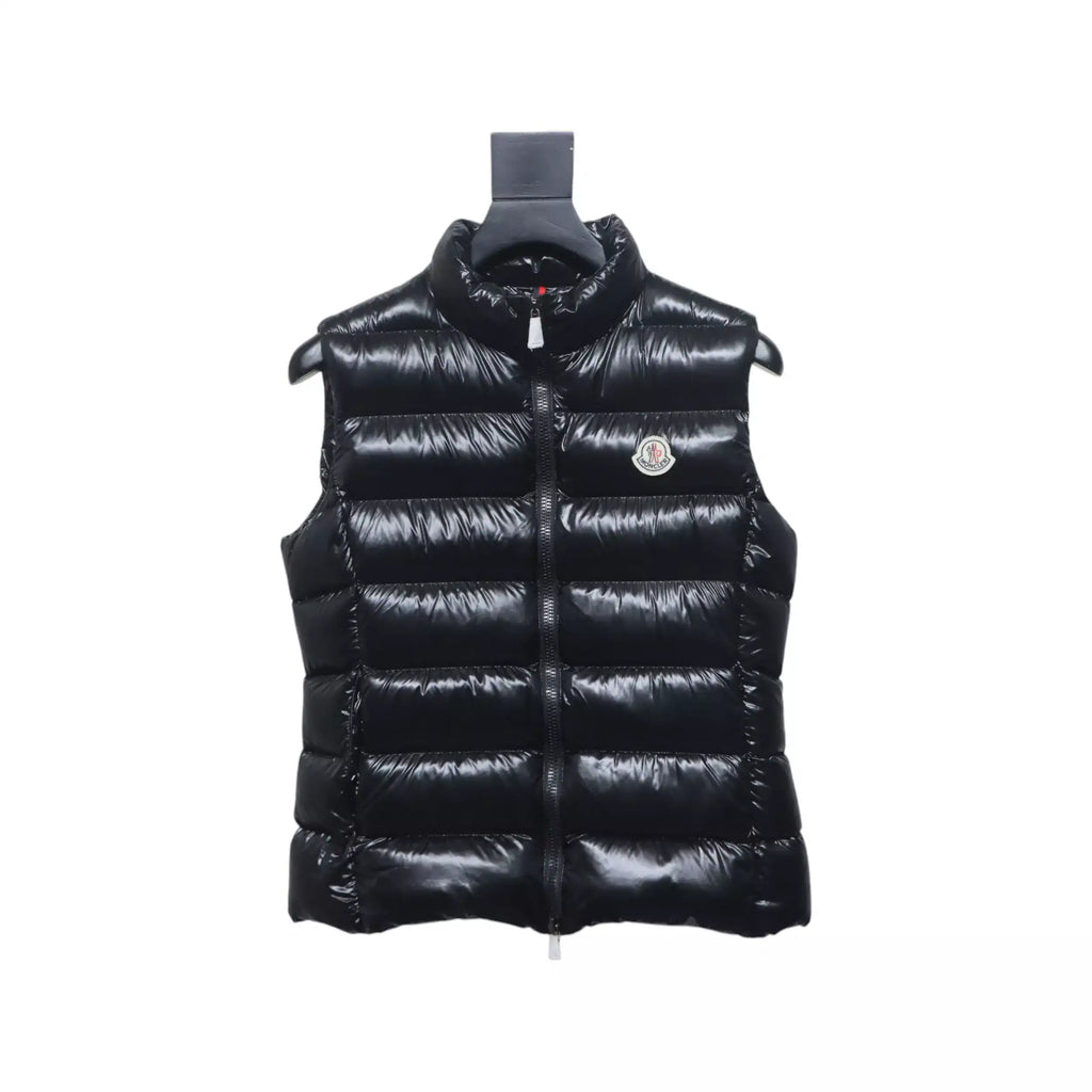 Moncler Women’s Ghany Mock Neck Down Vest Black – MC178