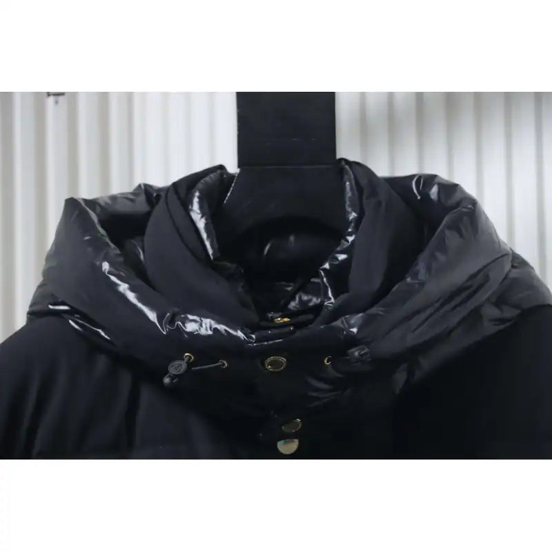 Moose Knuckles 2-in-1 Gold Scissors Black Down Jacket – MKC015