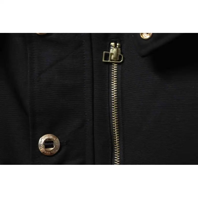 Moose Knuckles 3Q Gold Scissors Black Down Jacket – MKC011