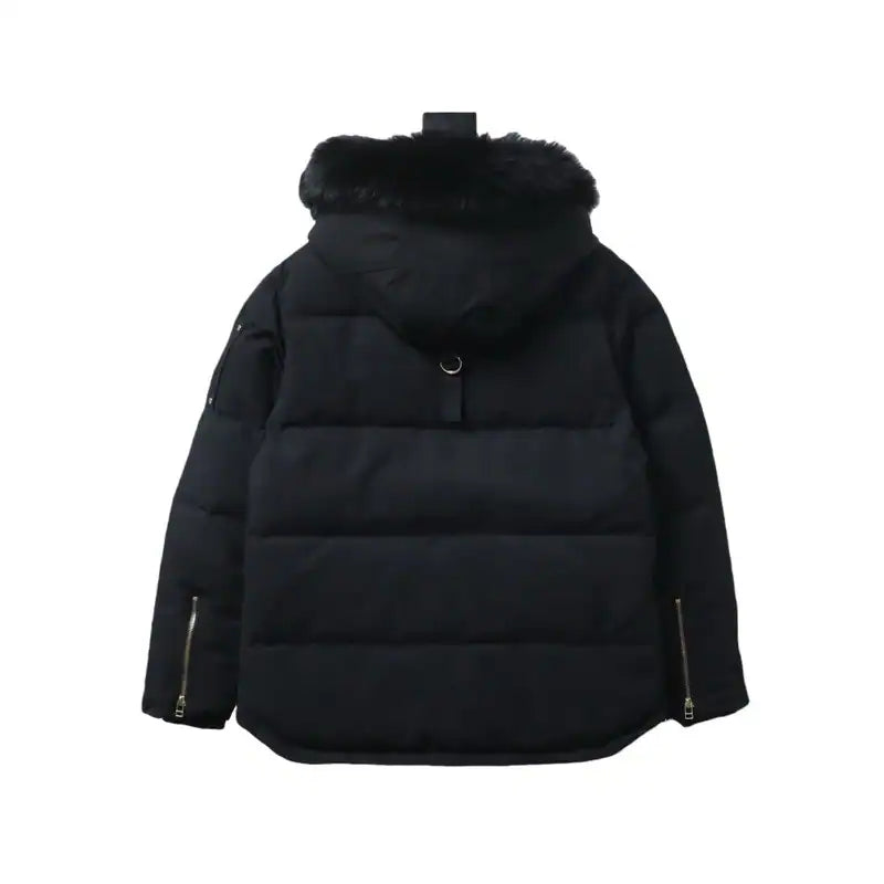 Moose Knuckles 3Q Gold Scissors Black Down Jacket – MKC011