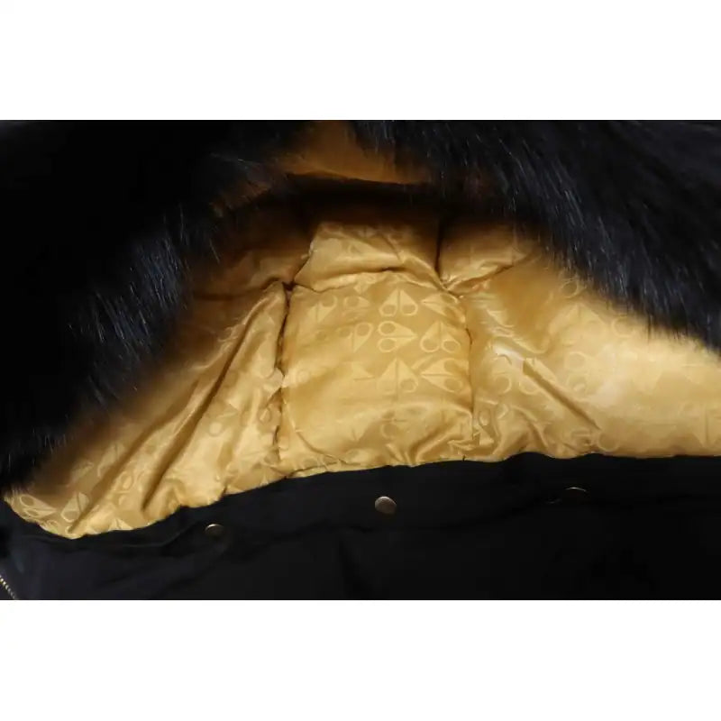 Moose Knuckles 3Q Gold Scissors Black Down Jacket – MKC011