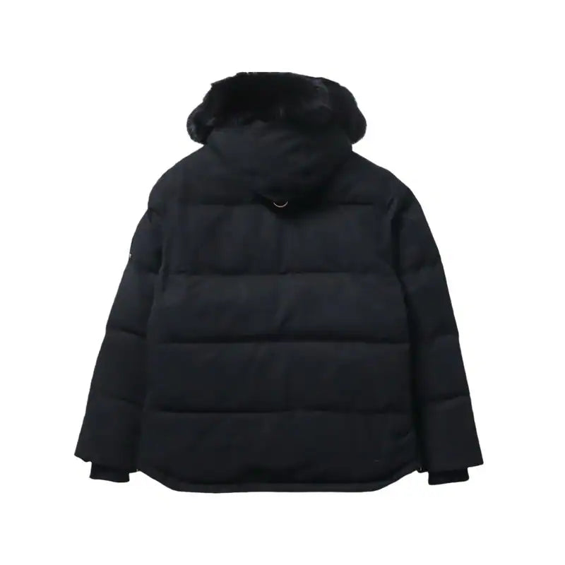 Moose Knuckles 3Q Gold Scissors Black Down Jacket – MKC013