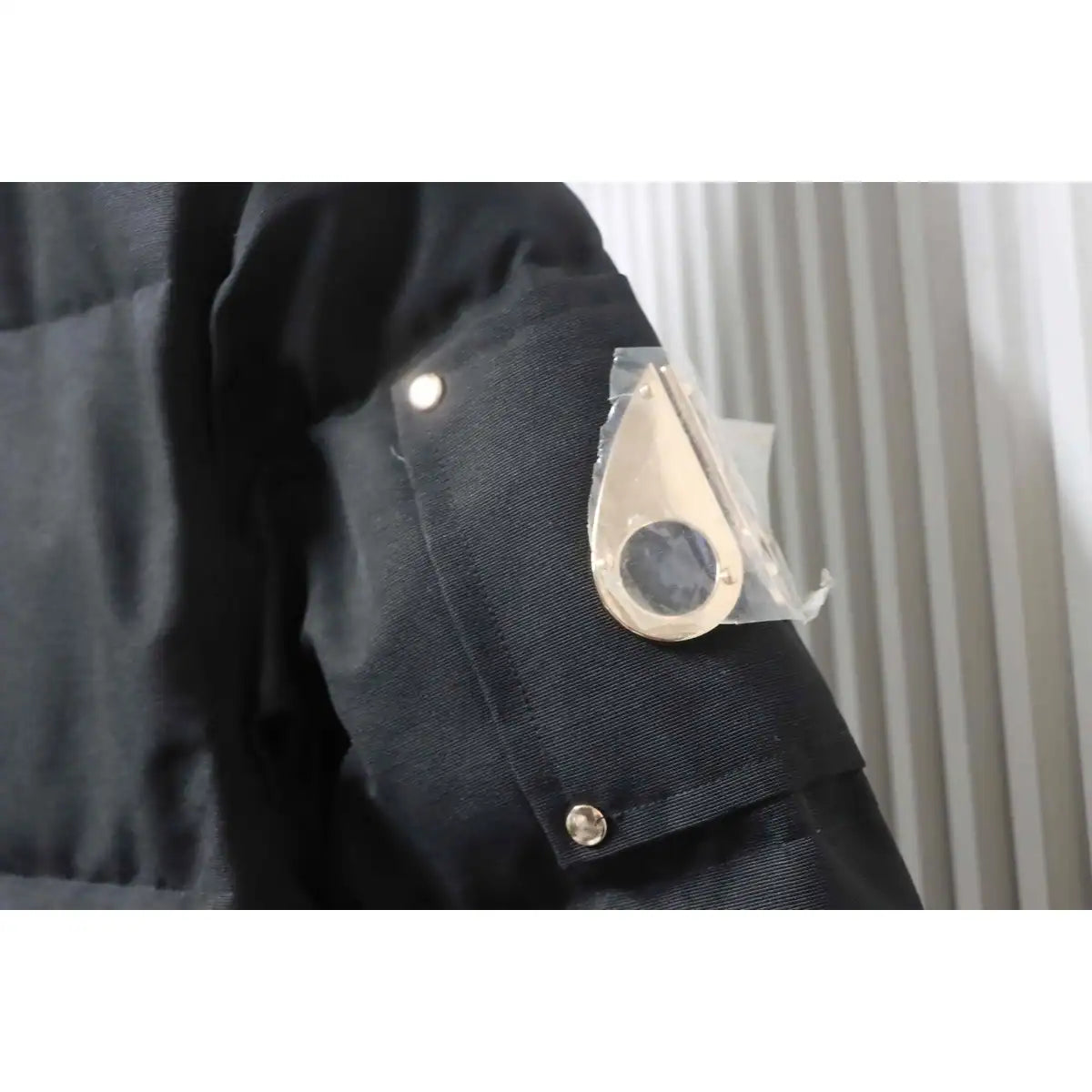Moose Knuckles 3Q Gold Scissors Black Down Jacket – MKC013