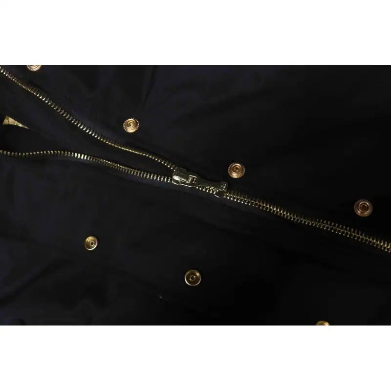 Moose Knuckles 3Q Gold Scissors Black Long Down Jacket – MKC021