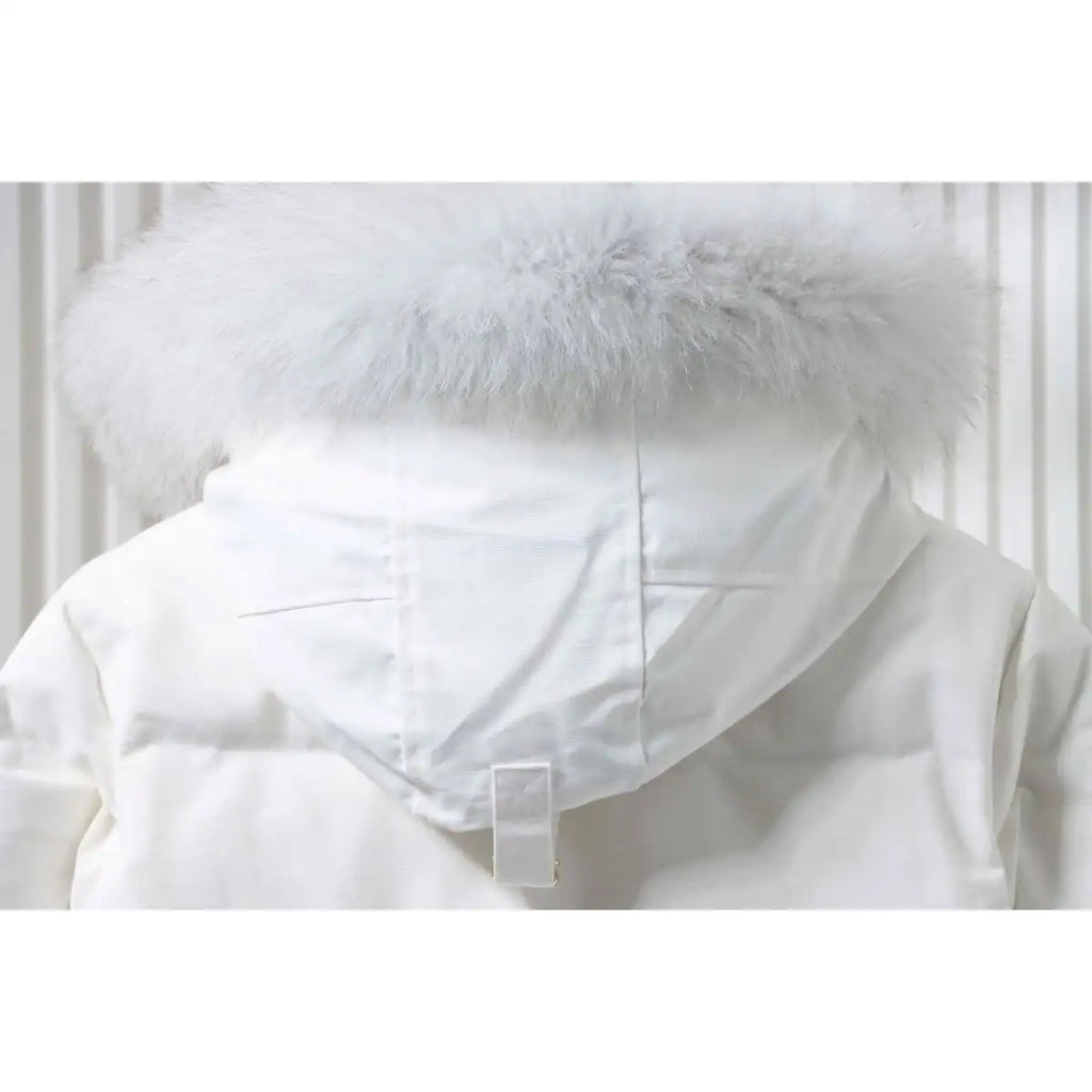Moose Knuckles 3Q Gold Scissors White Down Jacket – MKC005