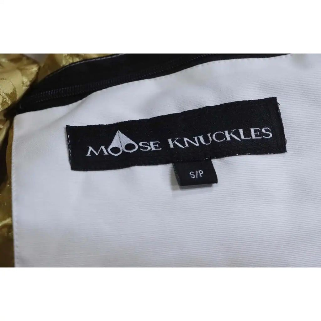 Moose Knuckles 3Q Gold Scissors White Down Jacket – MKC005