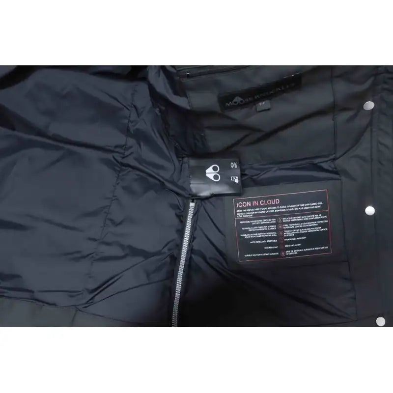 Moose Knuckles Cloud 3Q Down Jacket Black – MKC024