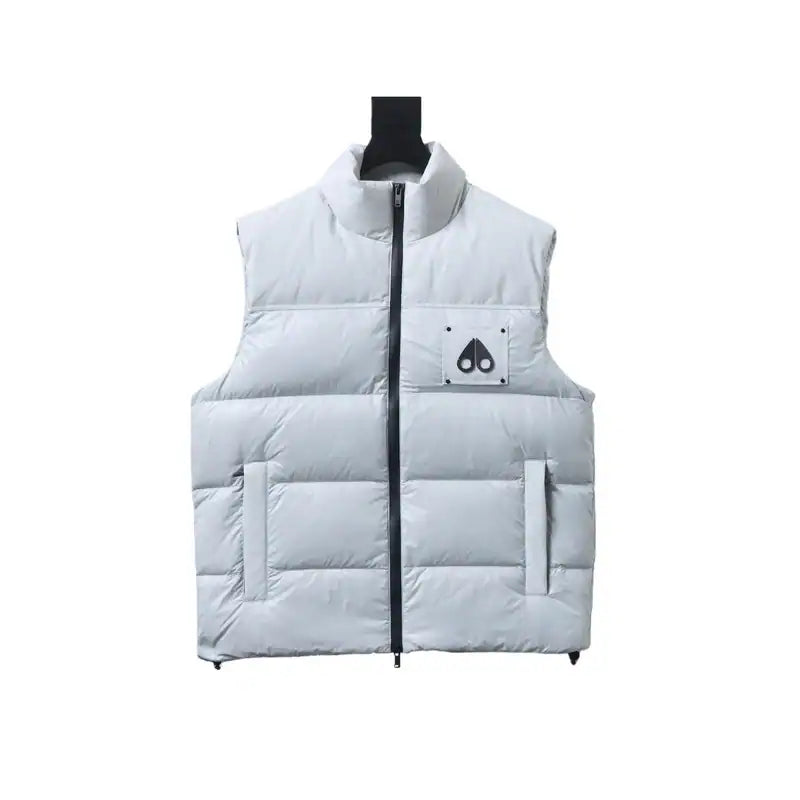 Moose Knuckles Glossy Down Vest White – MKC018
