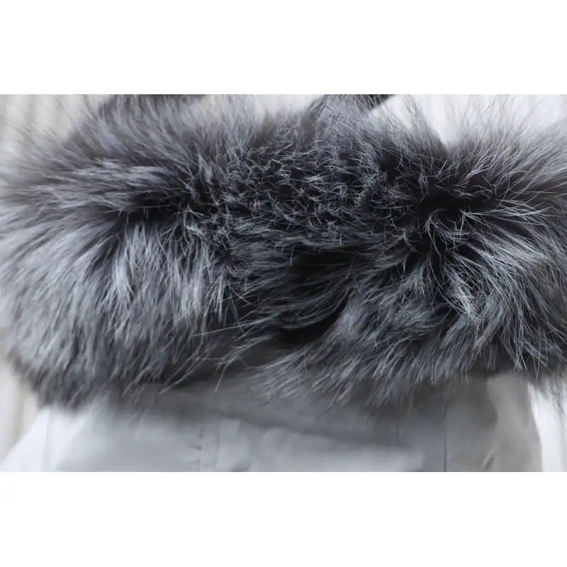 Moose Knuckles Onyx Shearling Big Rider Down Jacket Gray – MKC023