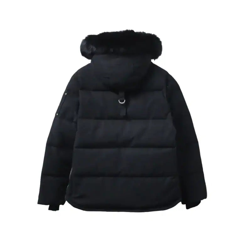 Moose Knuckles Original 3Q Fur Jacket Black – MKC003