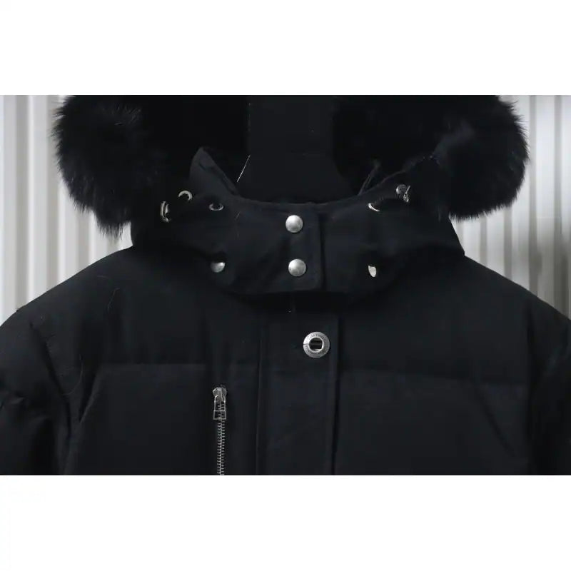 Moose Knuckles Original 3Q Fur Jacket Black – MKC003