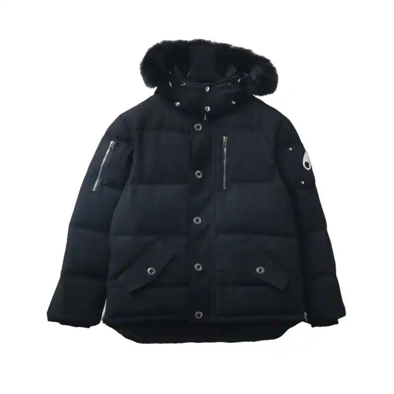 Moose Knuckles Original 3Q Fur Jacket Black – MKC008
