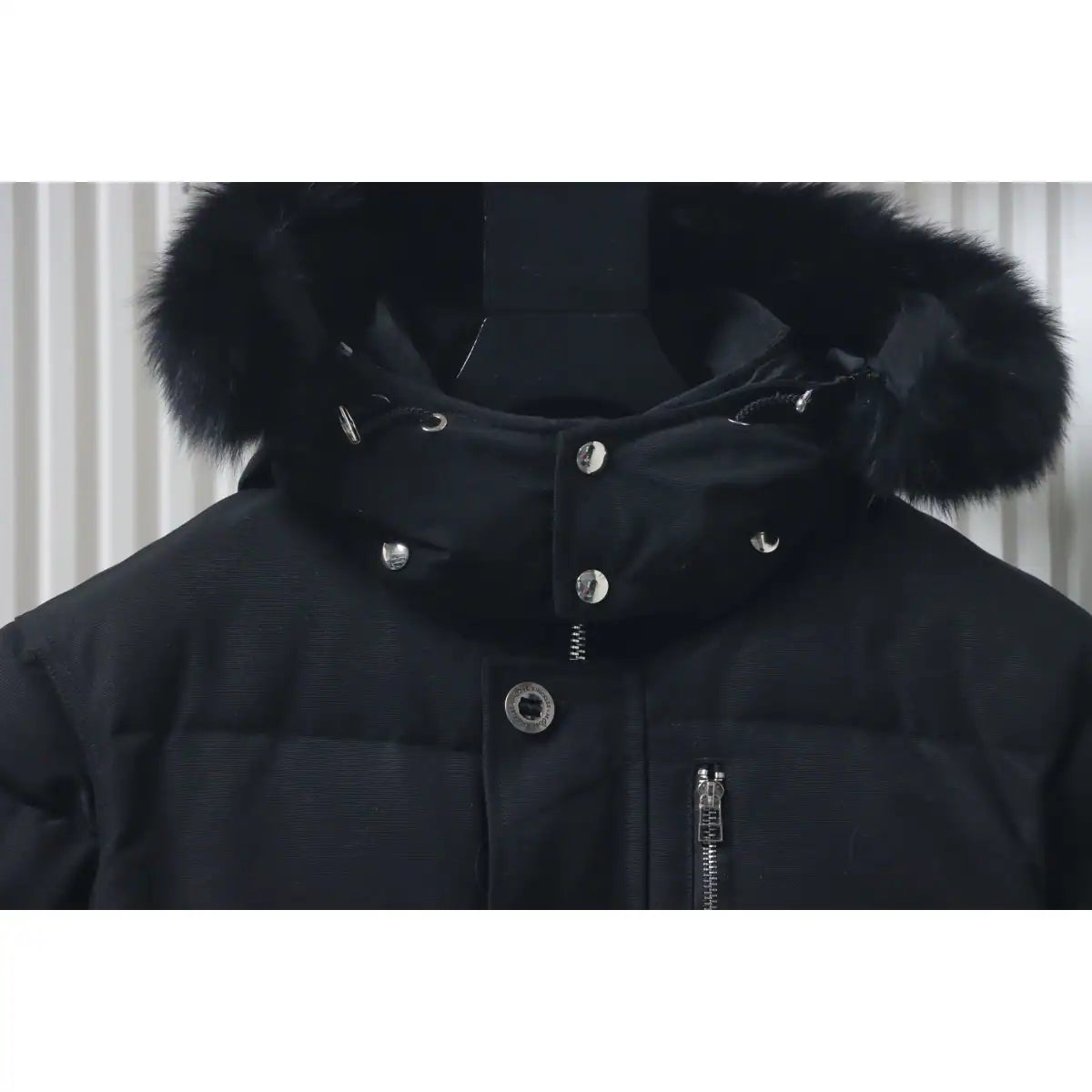 Moose Knuckles Original 3Q Fur Jacket Black – MKC008