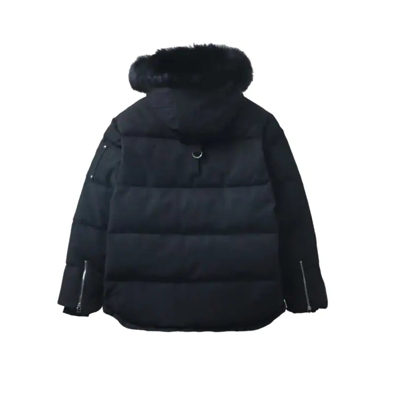 Moose Knuckles Original 3Q Fur Jacket Black – MKC008