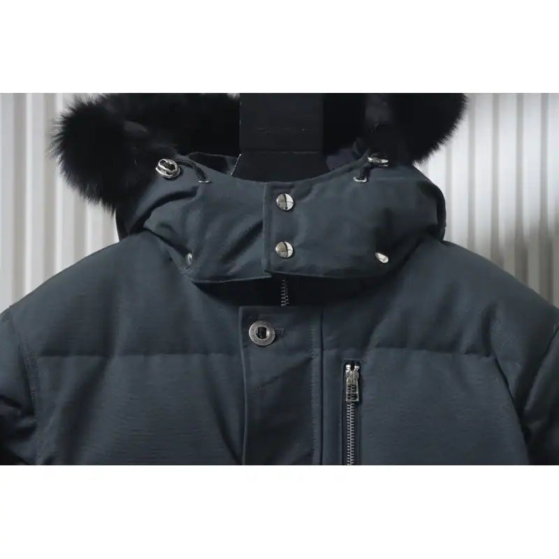Moose Knuckles Original 3Q Fur Jacket Dark Gray – MKC007