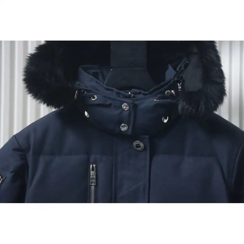 Moose Knuckles Original 3Q Fur Jacket Navy – MKC037