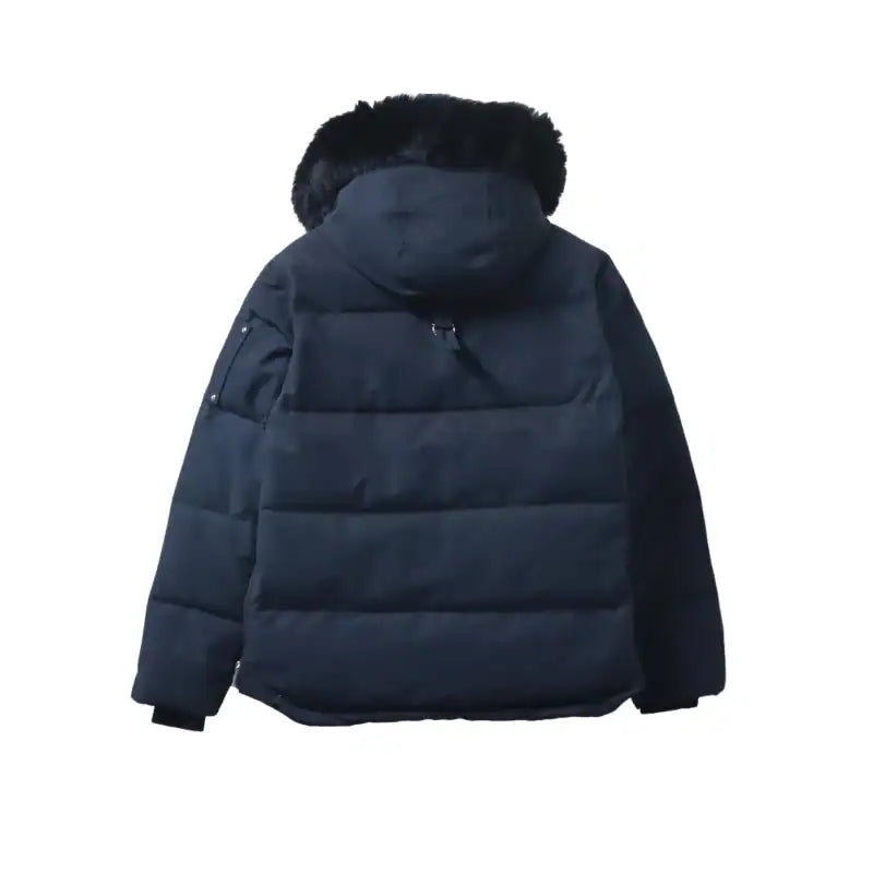 Moose Knuckles Original 3Q Fur Jacket Navy – MKC037