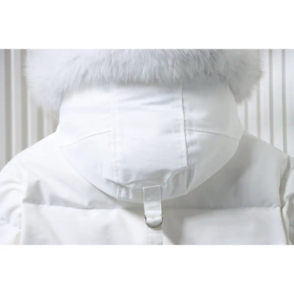 Moose Knuckles Original 3Q Fur Jacket White – MKC014