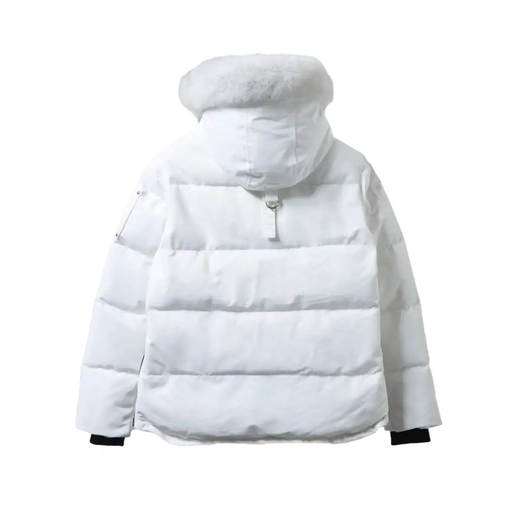 Moose Knuckles Original 3Q Fur Jacket White – MKC038