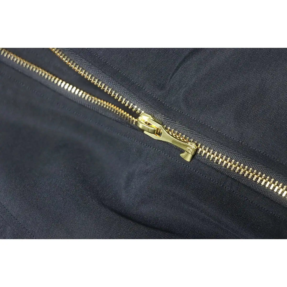 Moose Knuckles Original Ballistic Bomber Jacket Gold Scissors Black Fur – MKC002