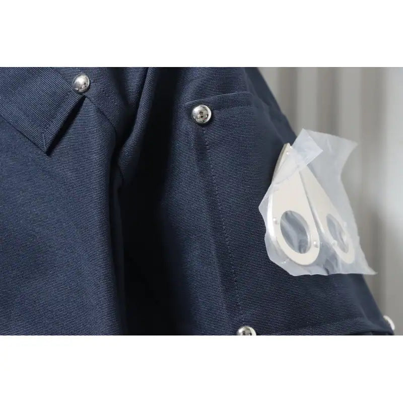 Moose Knuckles Original Ballistic Bomber Navy Jacket – MKC009