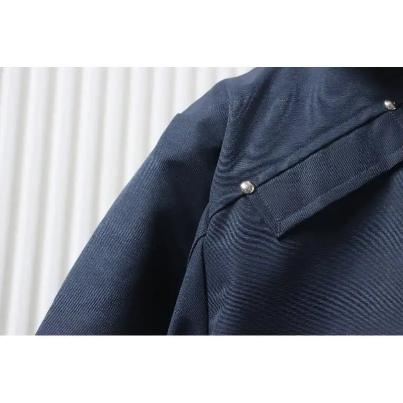 Moose Knuckles Original Ballistic Bomber Navy Jacket – MKC009
