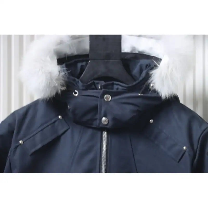 Moose Knuckles Original Ballistic Bomber Navy Jacket – MKC009