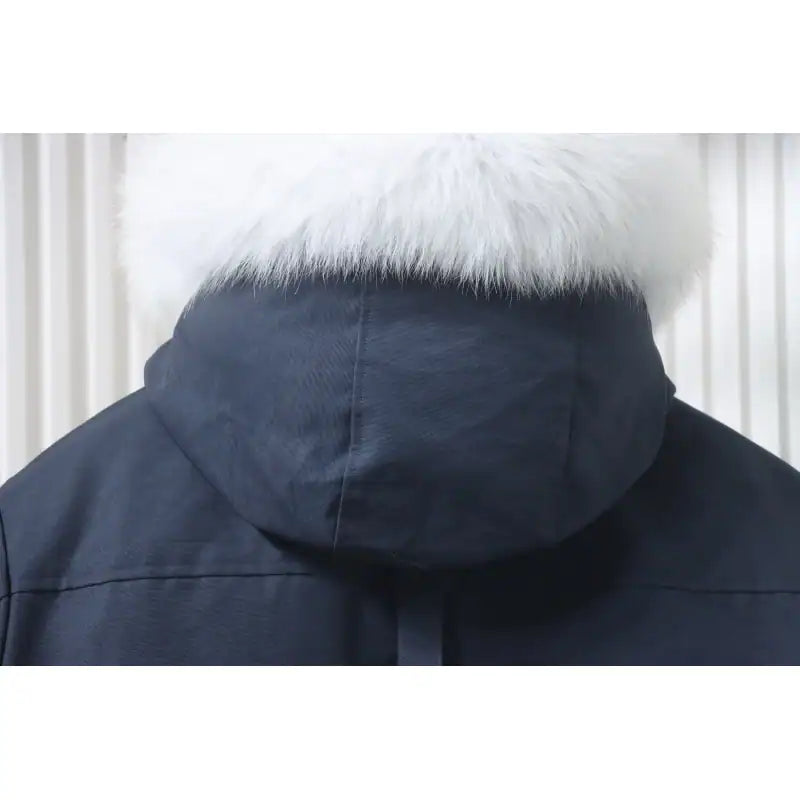 Moose Knuckles Original Ballistic Bomber Navy Jacket – MKC009