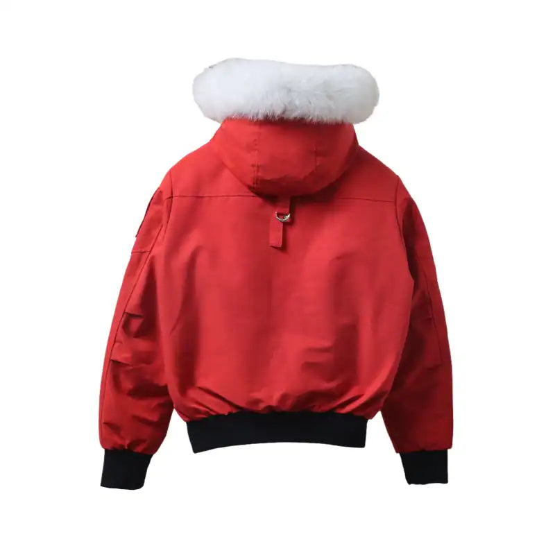 Moose Knuckles Original Ballistic Bomber Red Jacket – MKC035