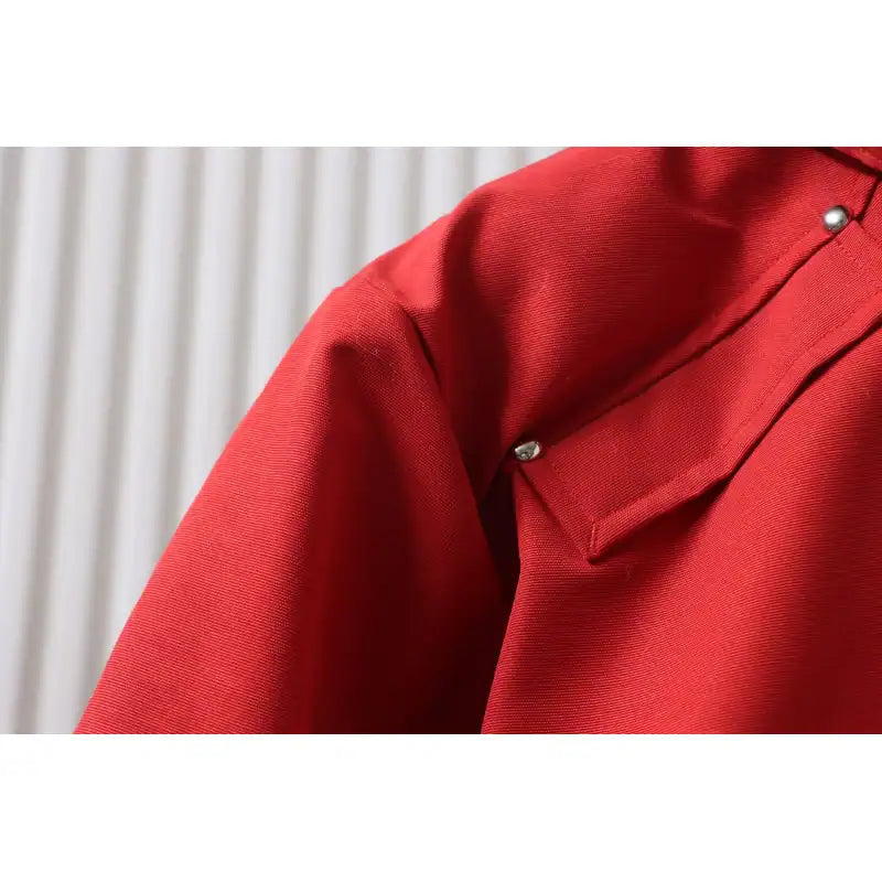 Moose Knuckles Original Ballistic Bomber Red Jacket – MKC035