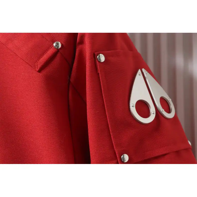 Moose Knuckles Original Ballistic Bomber Red Jacket – MKC035