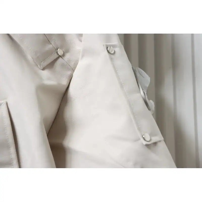 Moose Knuckles Original Ballistic Bomber Rice White Jacket – MKC036
