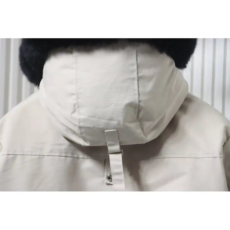 Moose Knuckles Original Ballistic Bomber Rice White Jacket – MKC036