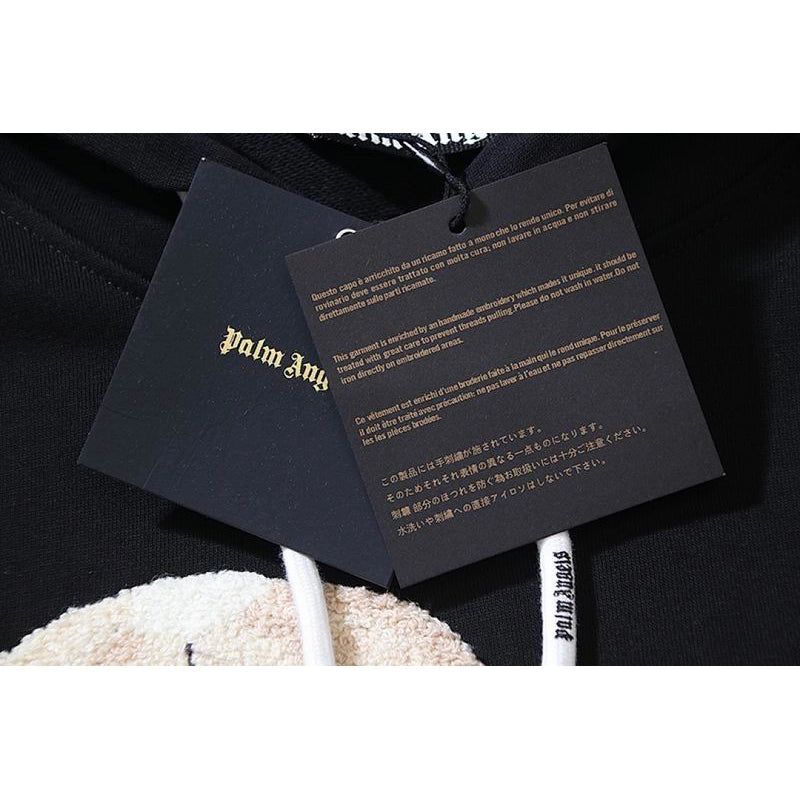 Palm Angels Kill The Bear Cropped Hoodie Black – PAH003