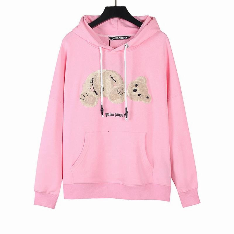 Palm Angels Kill The Bear Cropped Hoodie Pink – PAH001
