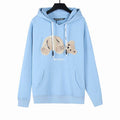 Palm Angels Kill The Bear Cropped Hoodie Sky Blue – PAH004