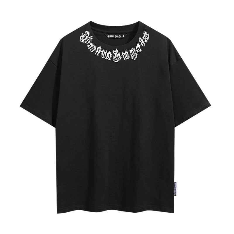 Palm Angels Neck Logo T-Shirt – PAS085