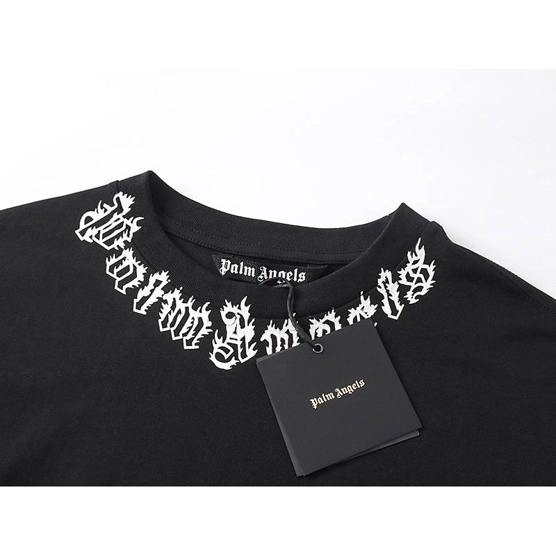 Palm Angels Neck Logo T-Shirt – PAS085