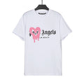 Palm Angels St Barth Heart Sprayed Logo T-Shirt – PAS032